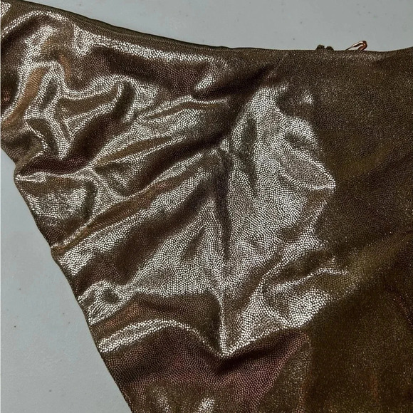 Good American Better Bikini Swimsuit Bottom Mocha Foil Size 3/Large NWT - Picture 5 of 5